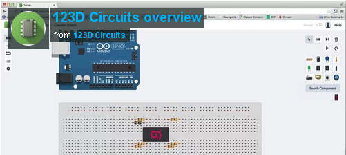 Autodesk 123D Circuits: виртуальная Arduino в браузере!