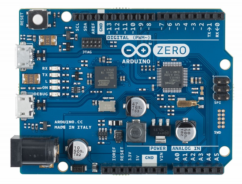 Atmel и Arduino представили микроконтроллерную плату Arduino Zero